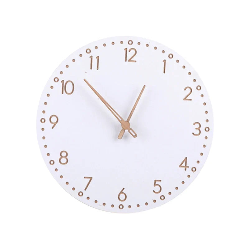 Wooden Digital Clock with LED Time Display