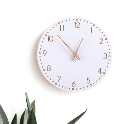 Wooden Digital Clock with LED Time Display