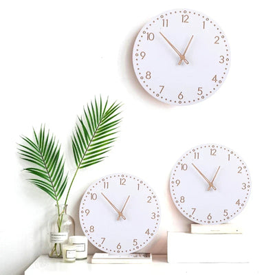 Wooden Digital Clock with LED Time Display