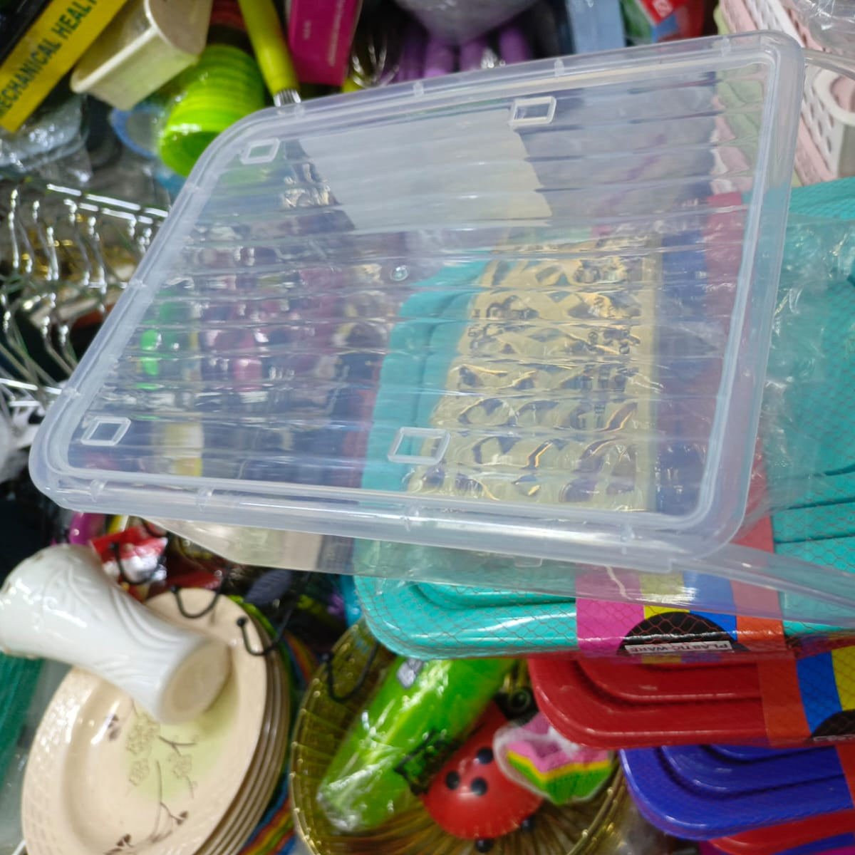 ClearStack Stackable Refrigerator Storage Bins