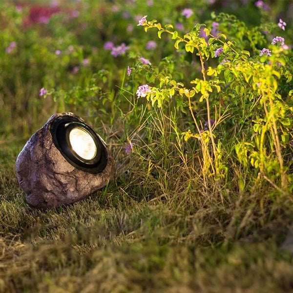 Solar Rock Light – LED Garden Stone Lamp