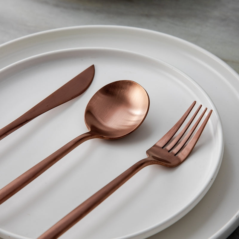 Minimalist Stainless Steel Cutlery Set