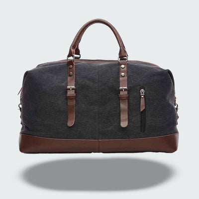 Icon Canvas & Leather Travel Duffle Bag – 54cm
