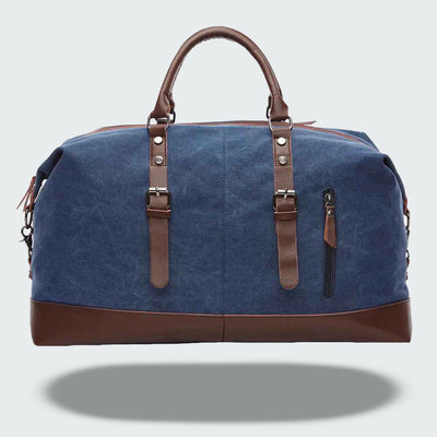 Icon Canvas & Leather Travel Duffle Bag – 54cm