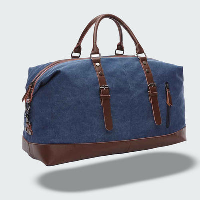 Icon Canvas & Leather Travel Duffle Bag – 54cm