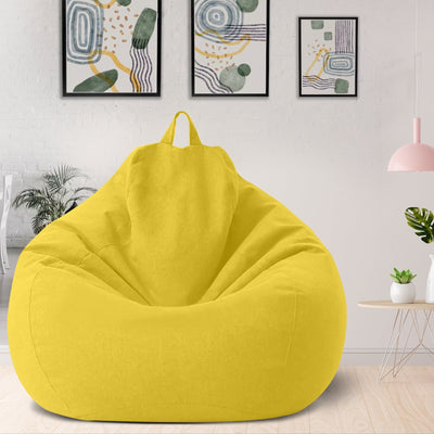 Complete Linen Bean Bag with Filling for Ultimate Comfort