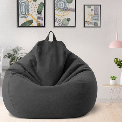 Complete Linen Bean Bag with Filling for Ultimate Comfort