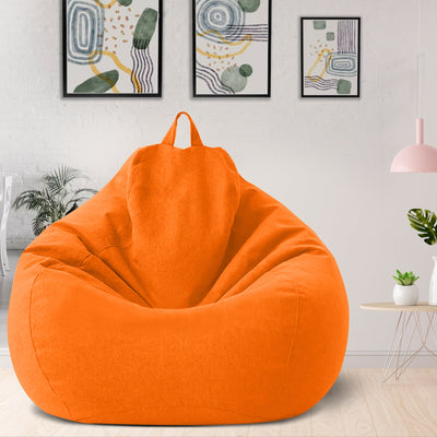 Complete Linen Bean Bag with Filling for Ultimate Comfort