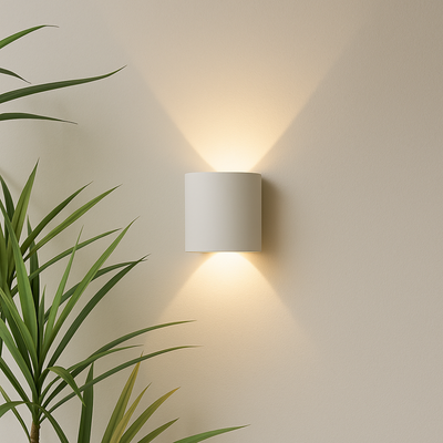 Modern Indoor Outdoor Wall Light – Minimalist LED Fixture