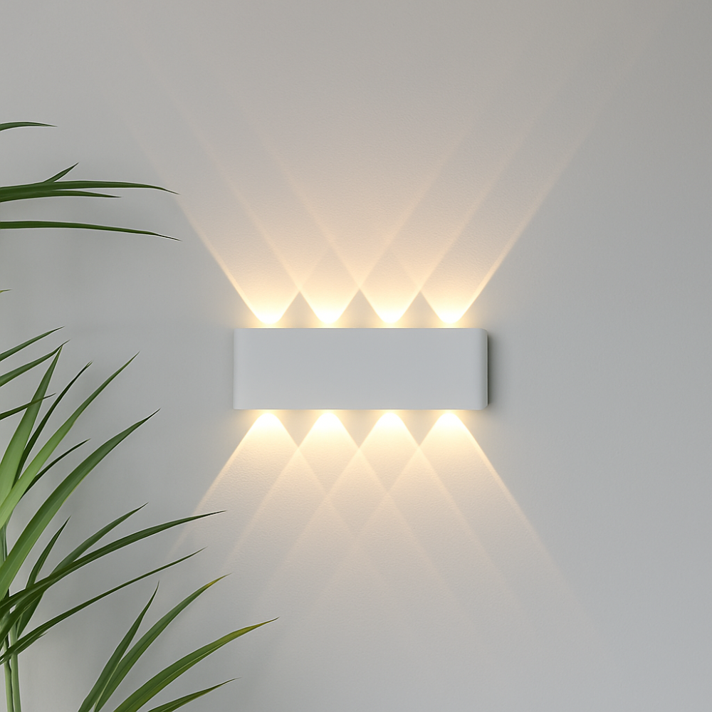 Modern Indoor Outdoor Wall Light – Minimalist LED Fixture