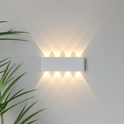 Modern Indoor Outdoor Wall Light – Minimalist LED Fixture