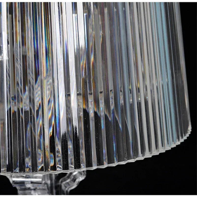 Modern Polycarbonate Bourgie Style Table Lamp