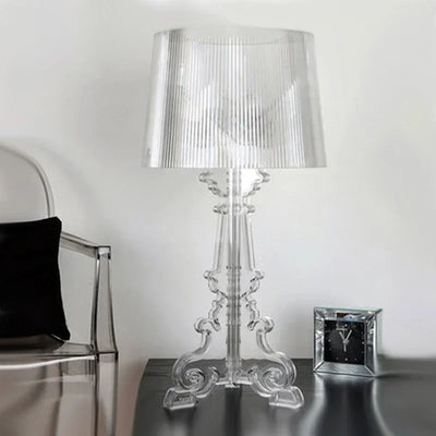 Modern Polycarbonate Bourgie Style Table Lamp