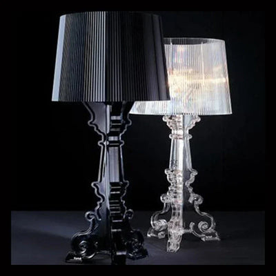 Modern Polycarbonate Bourgie Style Table Lamp