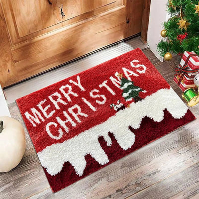 Christmas Decorative Non-Slip Doormat Indoor Outdoor