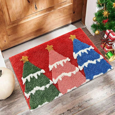 Christmas Decorative Non-Slip Doormat Indoor Outdoor