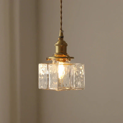 Fatima Modern Glass Pendant Light – Retro Style