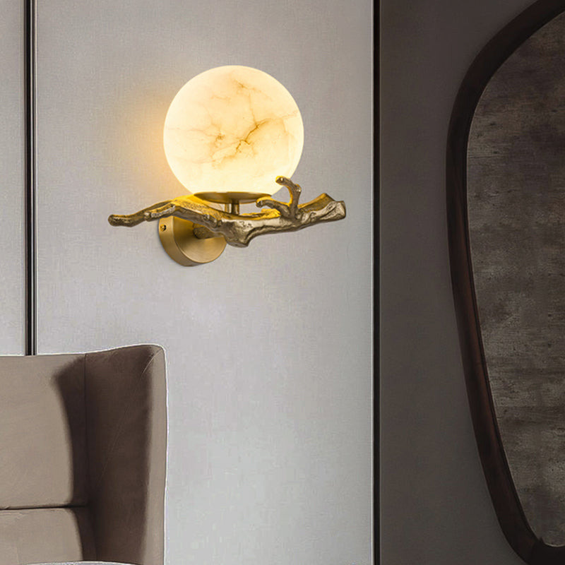 MarbleGlow - Contemporary Wall Lamp