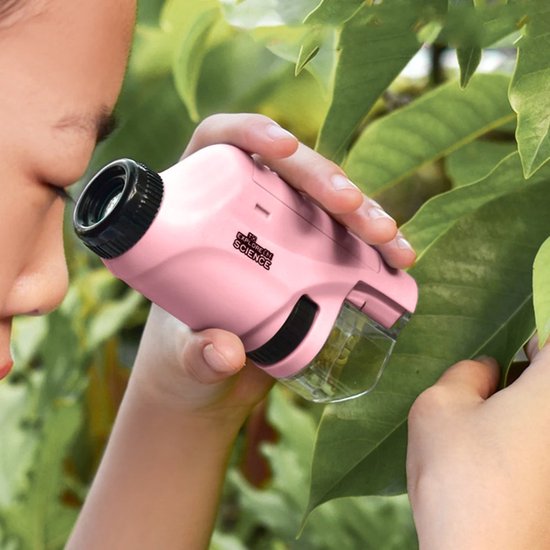 Kids Portable Microscope 60x–120x Educational Toy