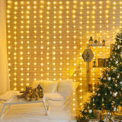 LED Waterfall String Lights 3x2m Decoration