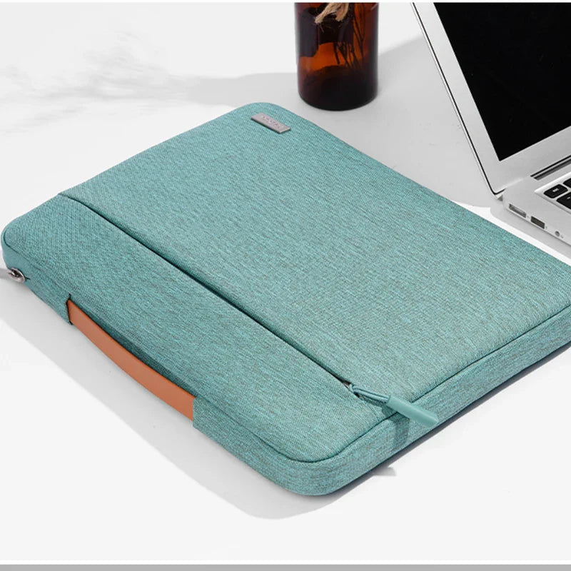 Shockproof Nylon Laptop Sleeve with Pockets