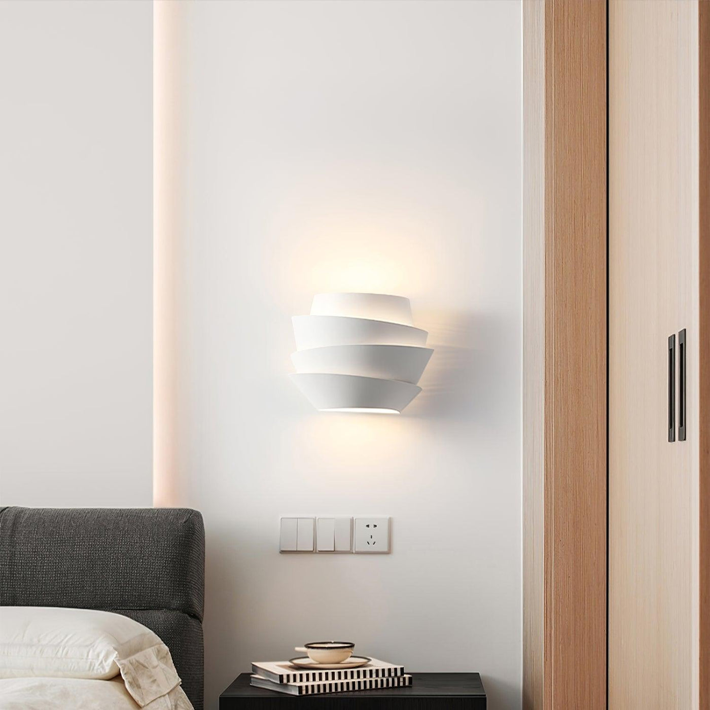 Modern LED Wall Lamp with French Design