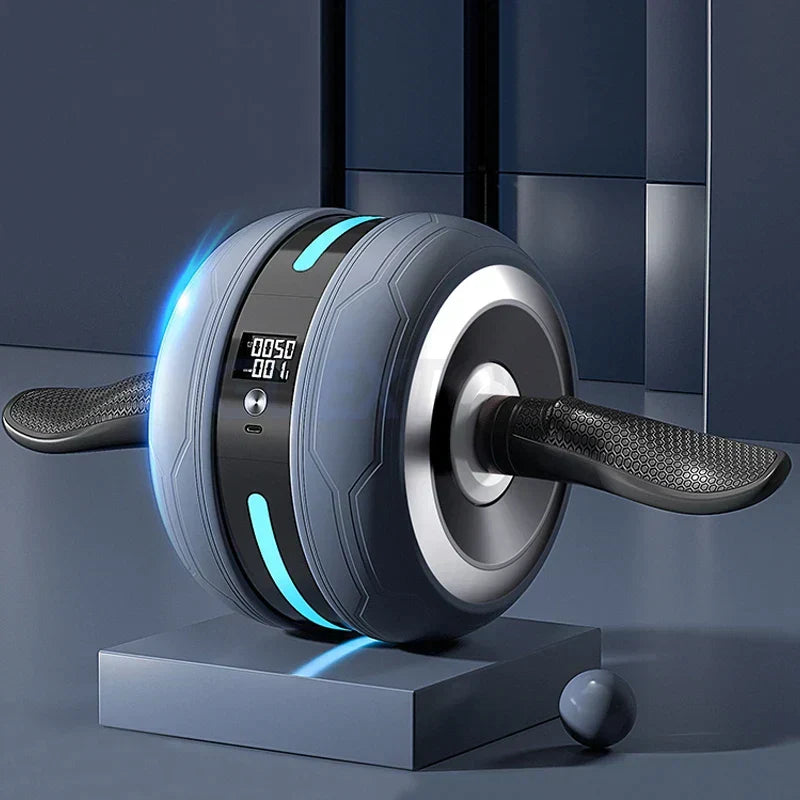 Automatic Rebound Ab Wheel with Rep Counter
