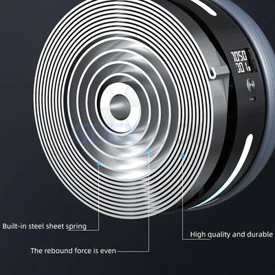 Automatic Rebound Ab Wheel with Rep Counter
