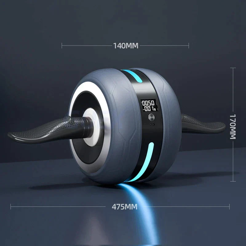 Automatic Rebound Ab Wheel with Rep Counter