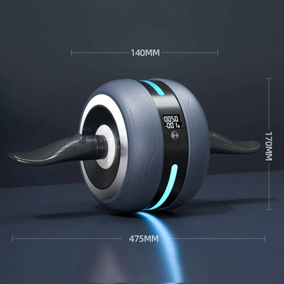 Automatic Rebound Ab Wheel with Rep Counter