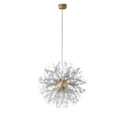 Modern LED Crystal Dandelion Chandelier Light