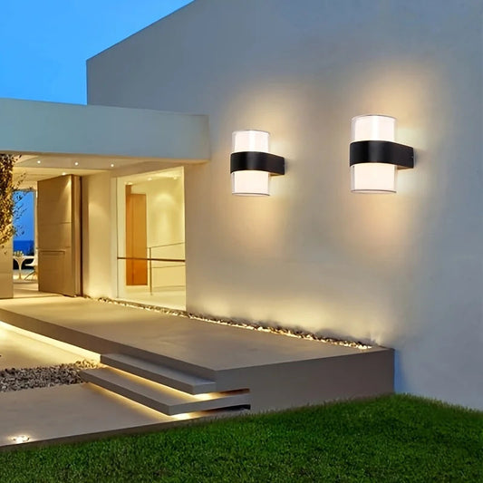 AquaLuxe – Sleek Waterproof Outdoor Lighting