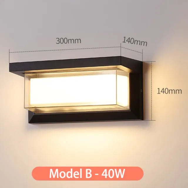 GarGlow – Elegant Outdoor Wall Light