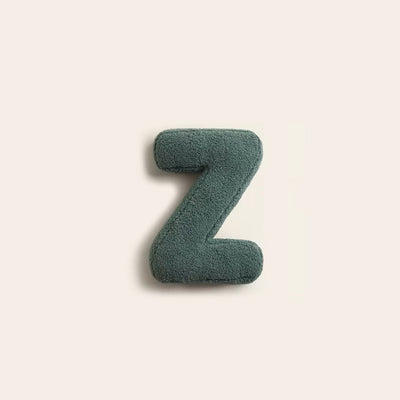 Personalized Letter Throw Pillow for Sofa