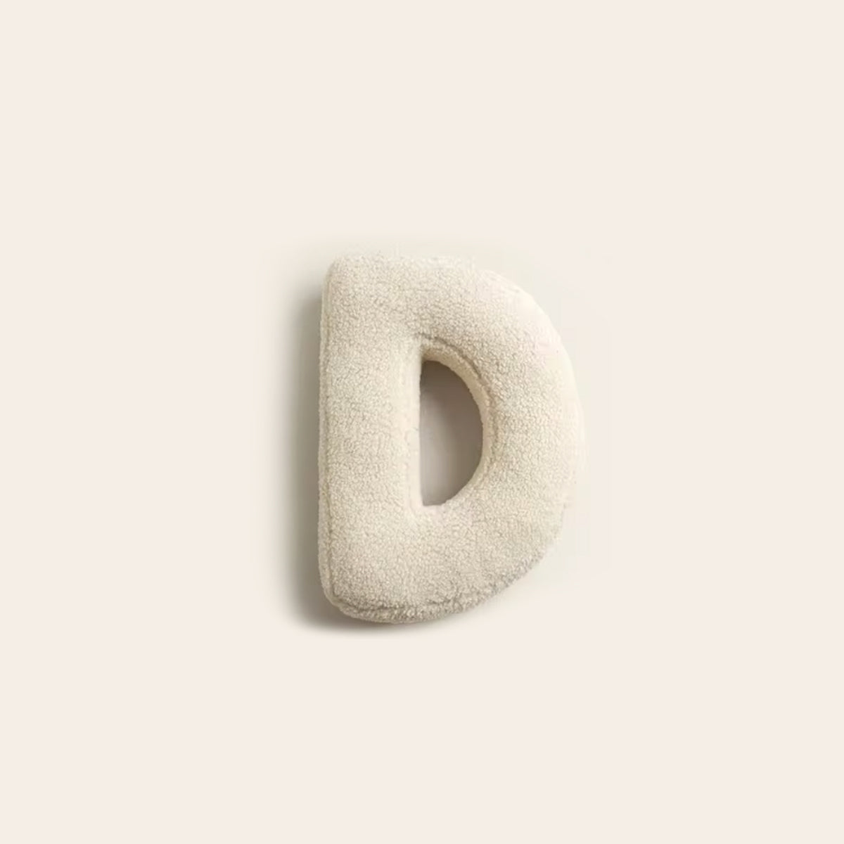 Personalized Letter Throw Pillow for Sofa