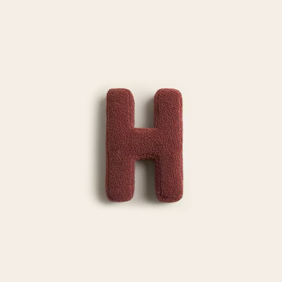 Personalized Letter Throw Pillow for Sofa