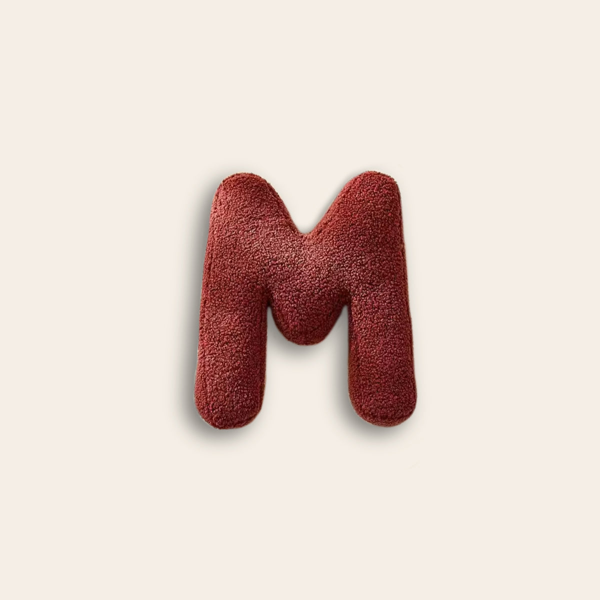 Personalized Letter Throw Pillow for Sofa