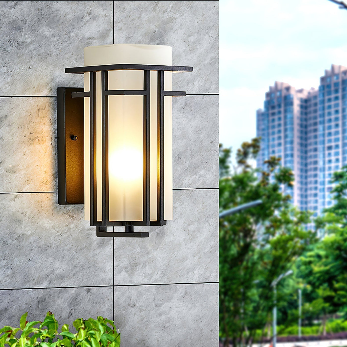 Outdoor Wall Lantern IP65 with E27 Socket