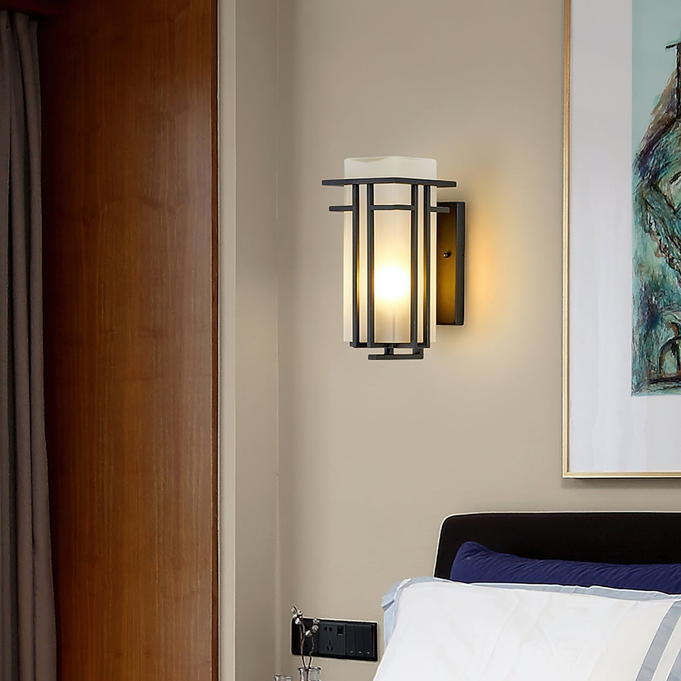 Outdoor Wall Lantern IP65 with E27 Socket