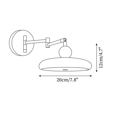 Modern Swing Arm LED Wall Light