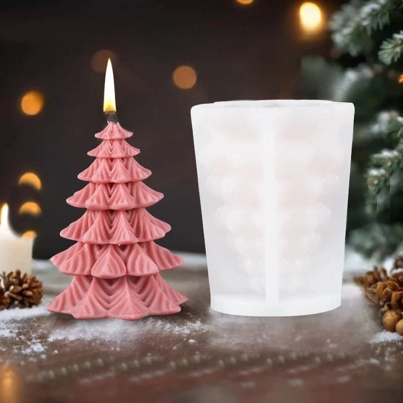 3D Silicone Candle Mold for Handmade Candles