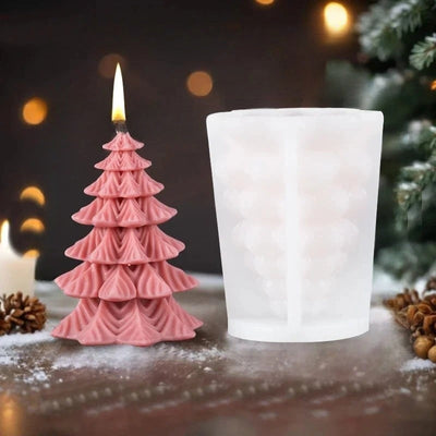 3D Silicone Candle Mold for Handmade Candles