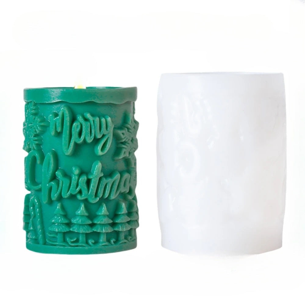 3D Silicone Candle Mold for Handmade Candles