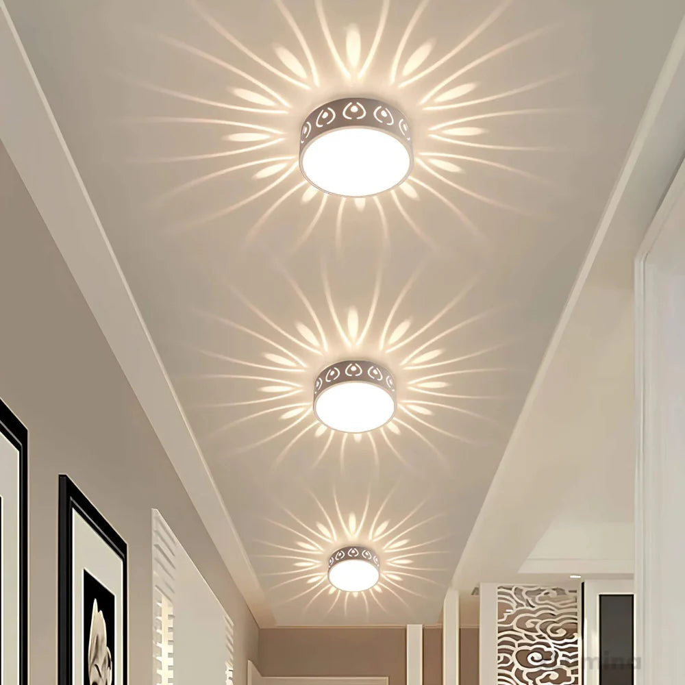 Lunoval LED Ceiling Light – Ultra-Slim Round Fixture