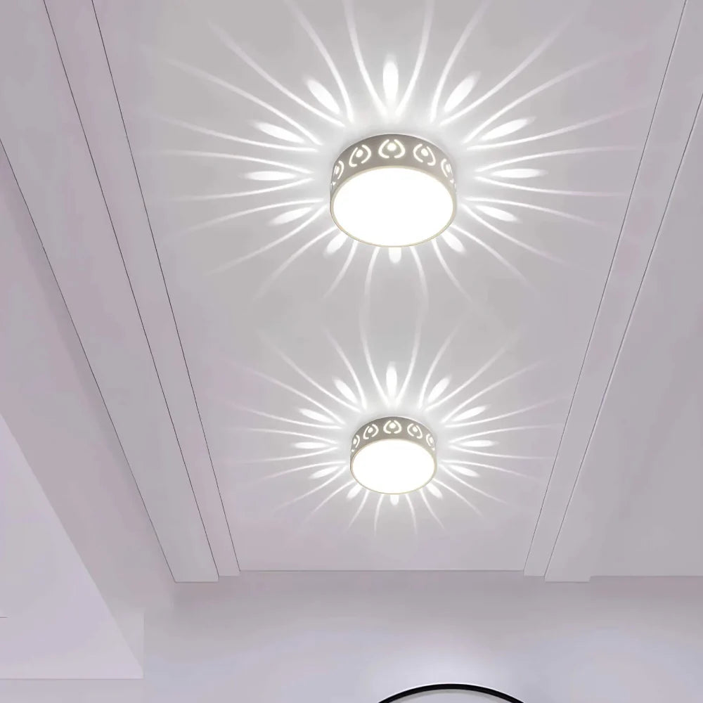 Lunoval LED Ceiling Light – Ultra-Slim Round Fixture