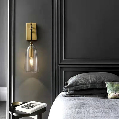 NovaBeam – Refined Gold Wall Lamp for Sophisticated Interiors