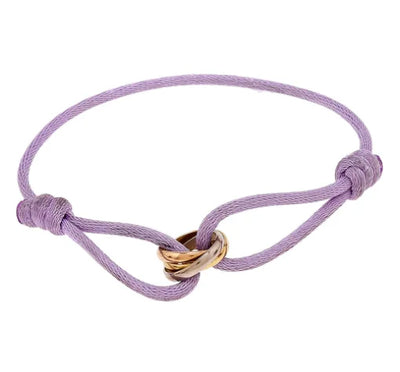 Infinity Cord Bracelet Adjustable Symbol Jewelry