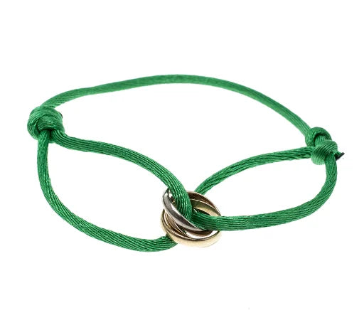 Infinity Cord Bracelet Adjustable Symbol Jewelry