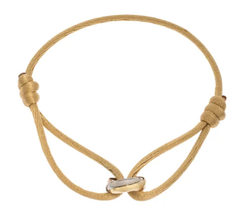 Infinity Cord Bracelet Adjustable Symbol Jewelry