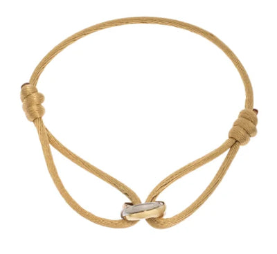Infinity Cord Bracelet Adjustable Symbol Jewelry